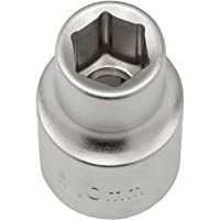 Juego de 3 vasos de 9 mm para llave de carraca de 1-2&quot- de Acero al cromo vanadio | Vaso hexagonal con adaptador de 12-5…